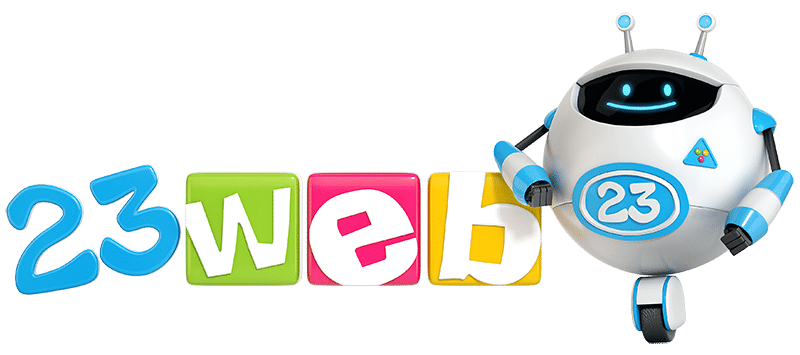logo-23WEB-mascote-3d
